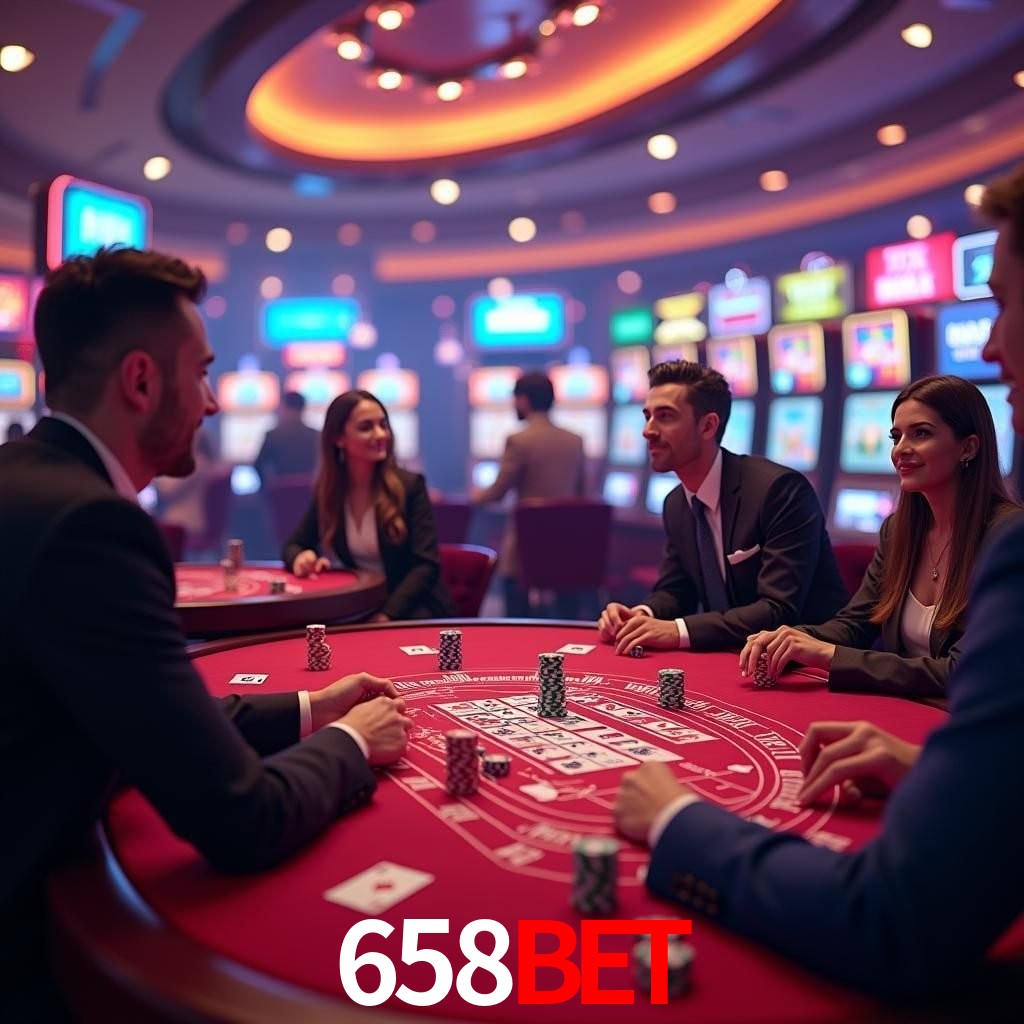 Interface do App 658bet